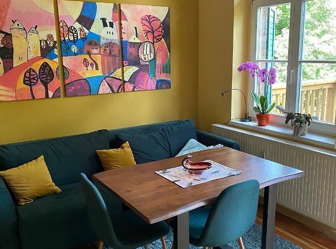 Forsthaus Neudorf - Gartenblick Harzgerode