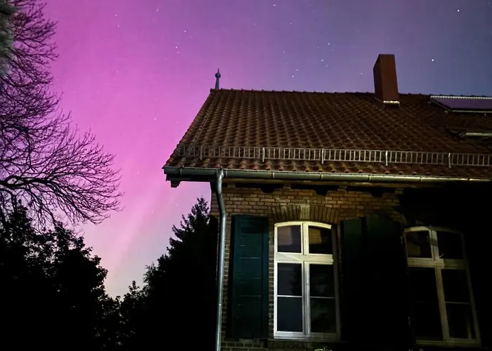 Forsthaus Neudorf - Gartenblick Harzgerode